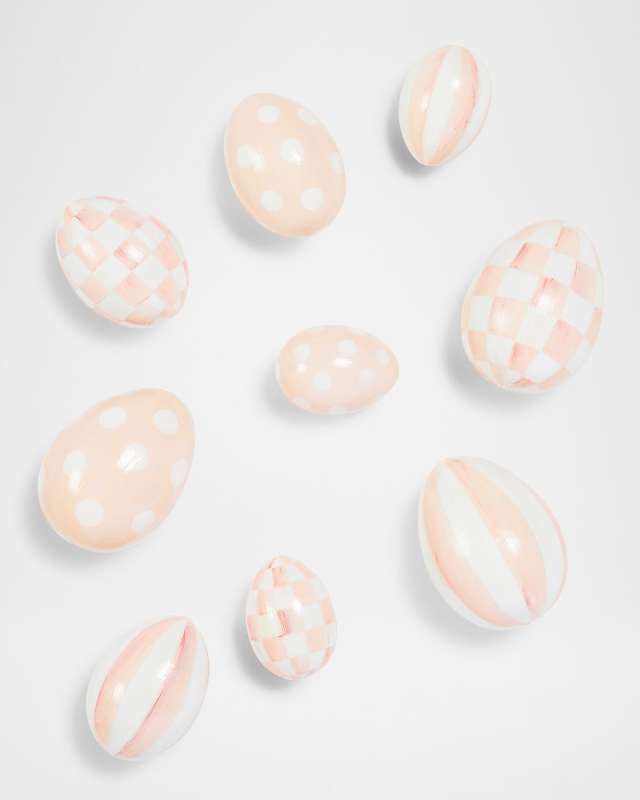 Rosy Eggs, Set of 9